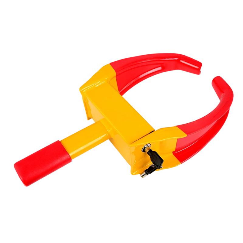 Side-Lock Quick-Fit Car Wheel Clamp